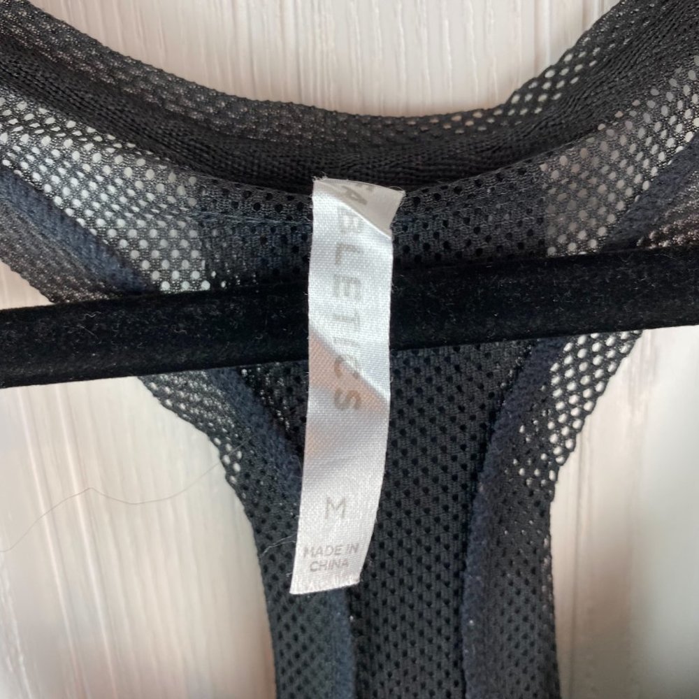 Fabletics Tank‎ Racer Back Black Size Medium - Picture 3 of 3